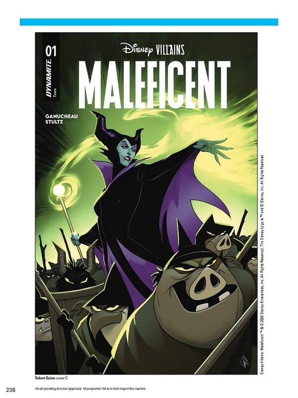 Dynamite October 2025 Solicits And Solicitations