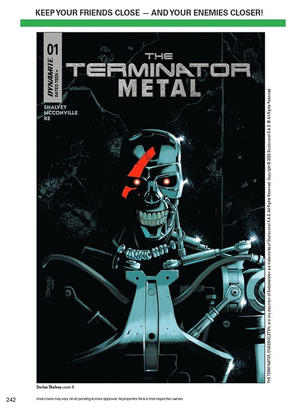Dynamite October 2025 Solicits And Solicitations