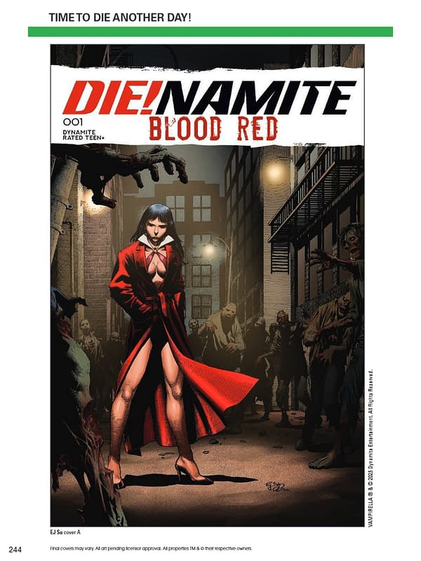 Dynamite October 2025 Solicits And Solicitations