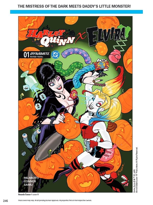 Dynamite October 2025 Solicits And Solicitations