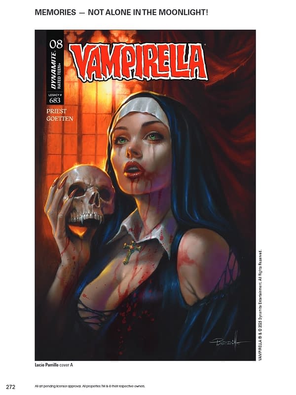 Dynamite October 2025 Solicits And Solicitations