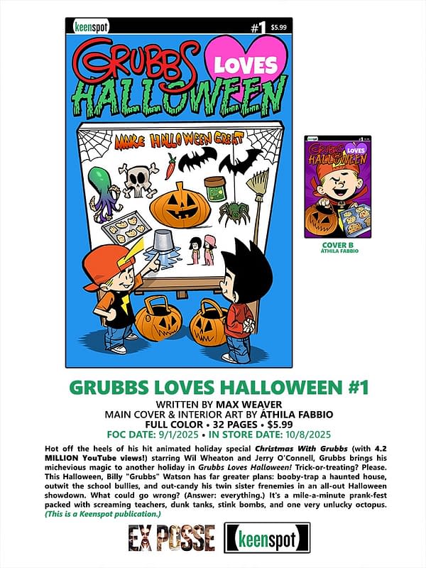 Keenspot & Execution Posse Holdings October 2025 Solicits/Solicitations