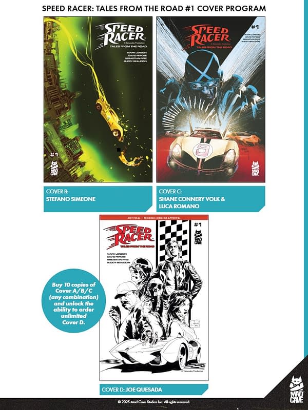 Mad Cave Studios October 2025 Solicits And Solicitations