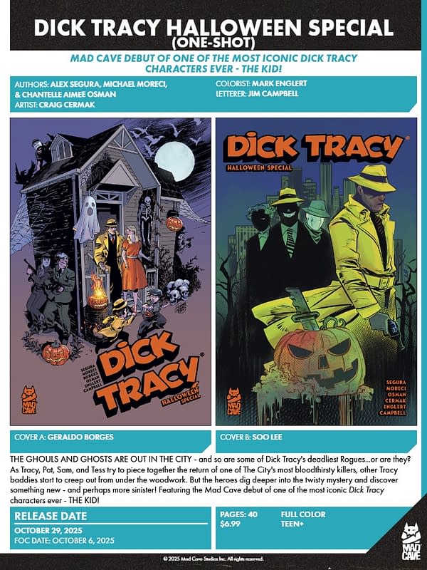 Mad Cave Studios October 2025 Solicits And Solicitations