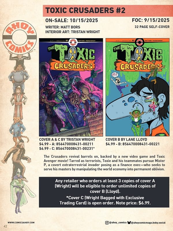Ahout Comics October 2025 Solicits And Solicitations