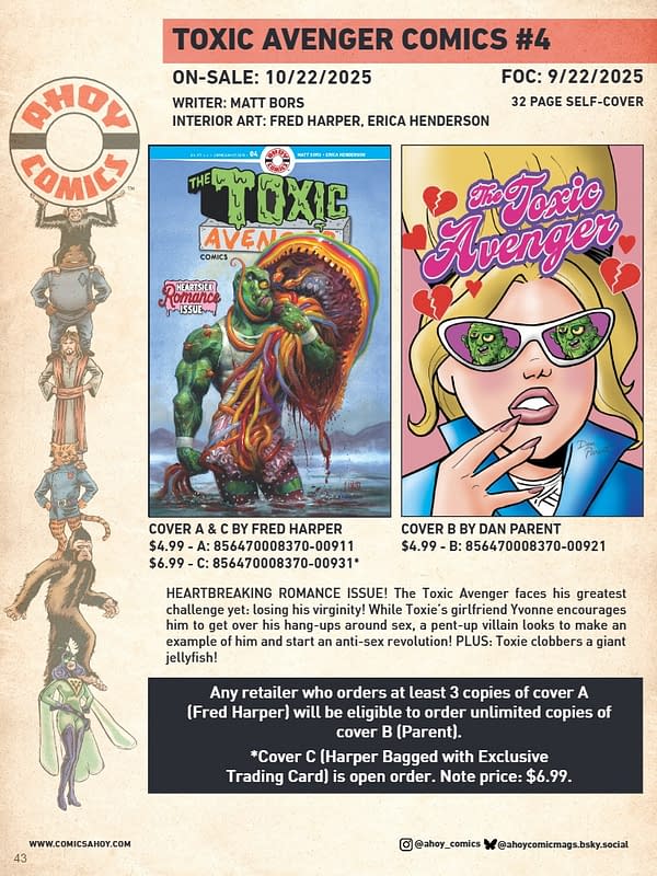 Ahout Comics October 2025 Solicits And Solicitations