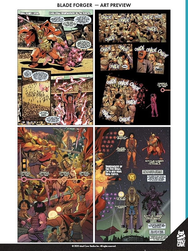 Mad Cave Studios October 2025 Solicits And Solicitations