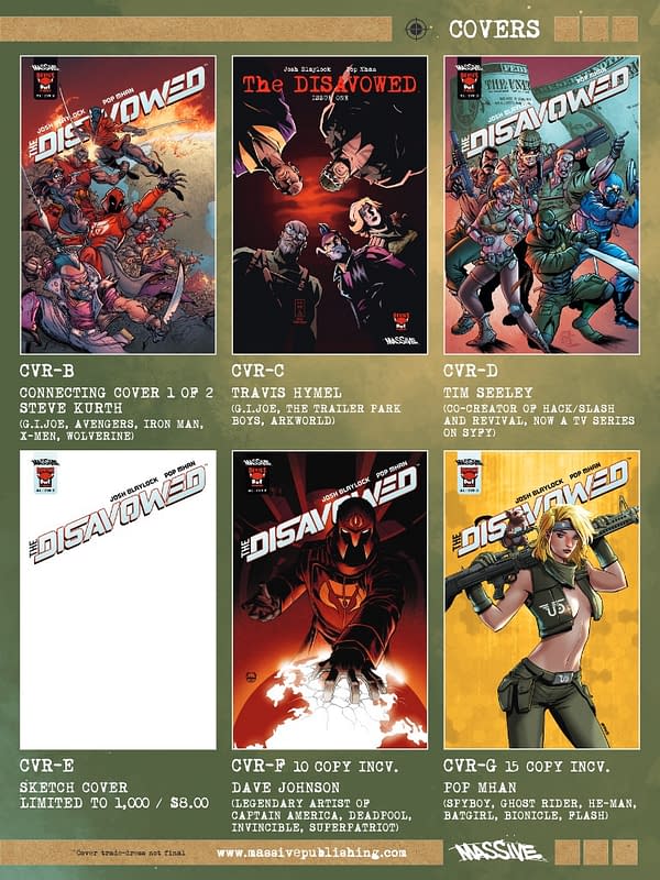 Massive Publishing October 2025 Solicits And Solicitations
