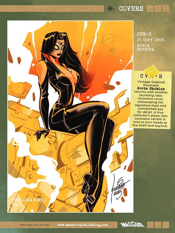 Massive Publishing October 2025 Solicits And Solicitations