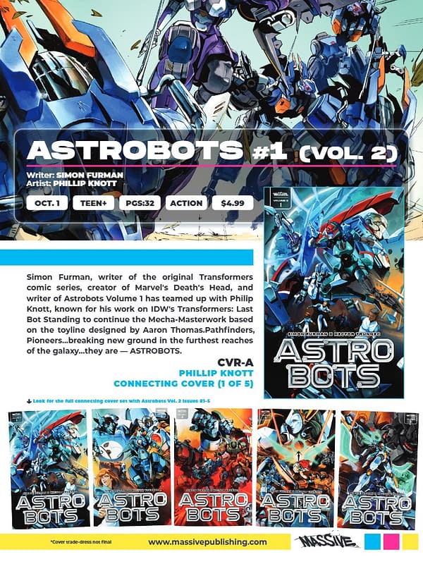 Massive Publishing October 2025 Solicits And Solicitations