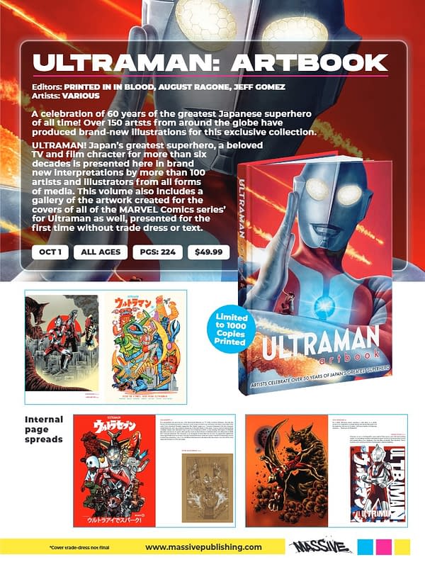 Massive Publishing October 2025 Solicits And Solicitations