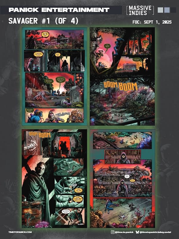 Panick Entertainment October 2025 Solicits And Solicitations