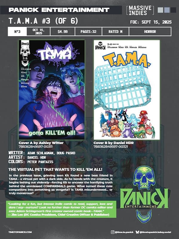 Panick Entertainment October 2025 Solicits And Solicitations