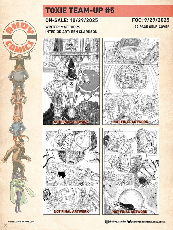 Ahout Comics October 2025 Solicits And Solicitations