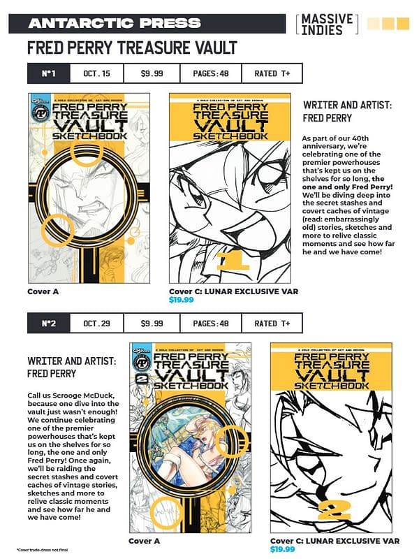 Antarctic Press October 2025 Solicits And Solicitations