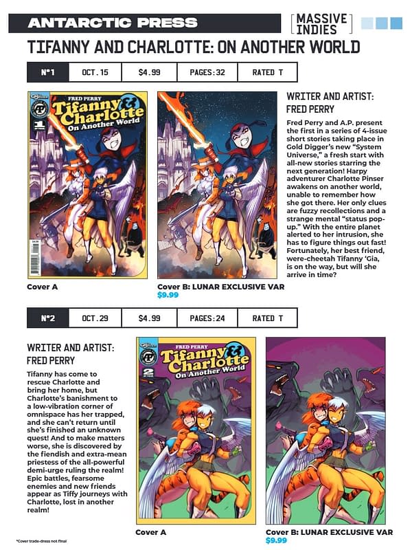 Antarctic Press October 2025 Solicits And Solicitations