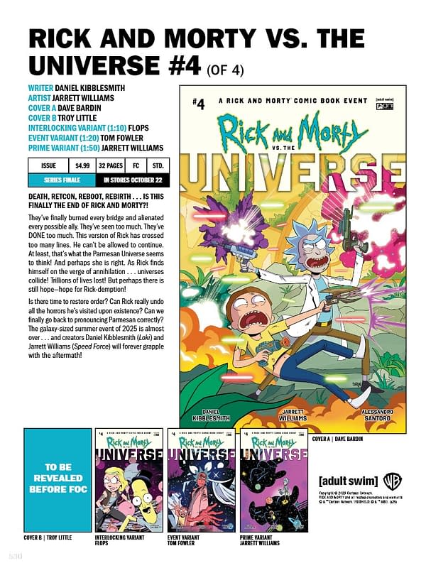 Oni Press October 2025 Solicits And Solicitations
