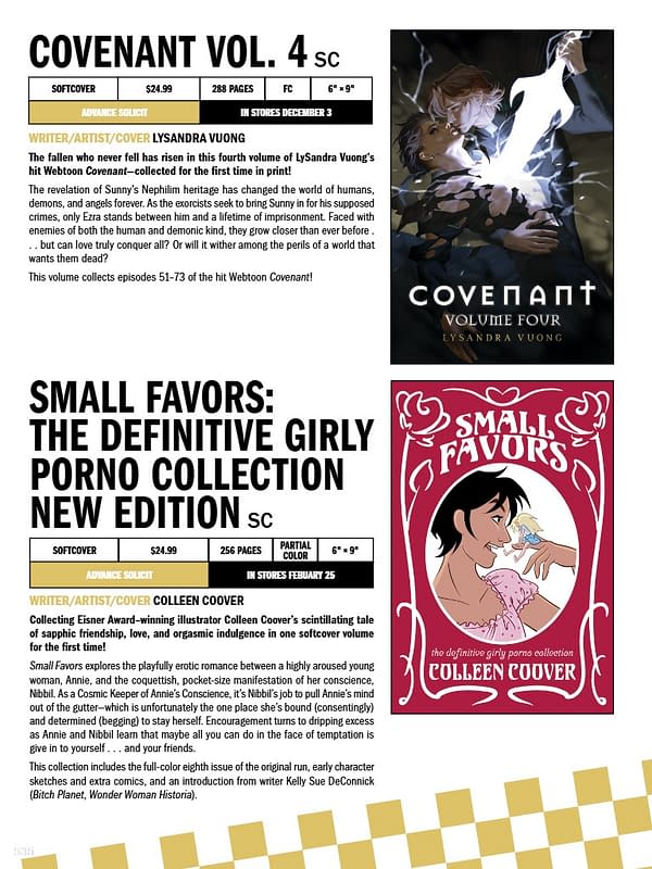 Oni Press October 2025 Solicits And Solicitations