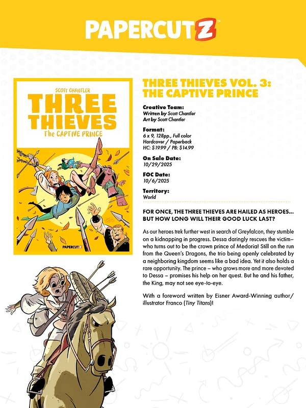 Mad Cave Studios October 2025 Solicits And Solicitations