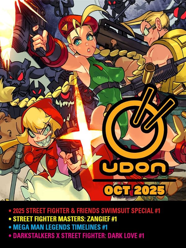 Udon Studios October 2025 Solicits And Solicitations