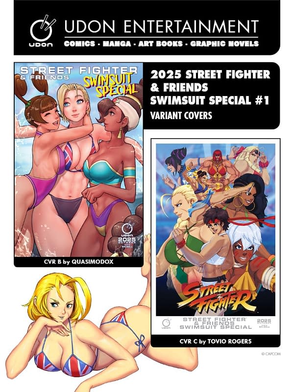 Udon Studios October 2025 Solicits And Solicitations
