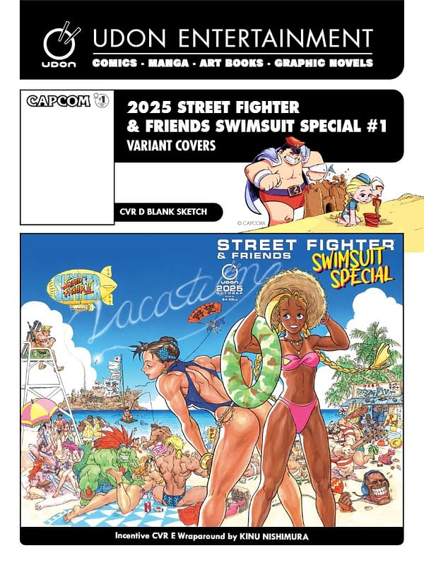 Udon Studios October 2025 Solicits And Solicitations