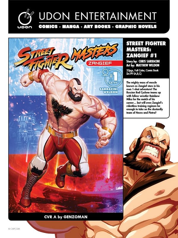 Udon Studios October 2025 Solicits And Solicitations