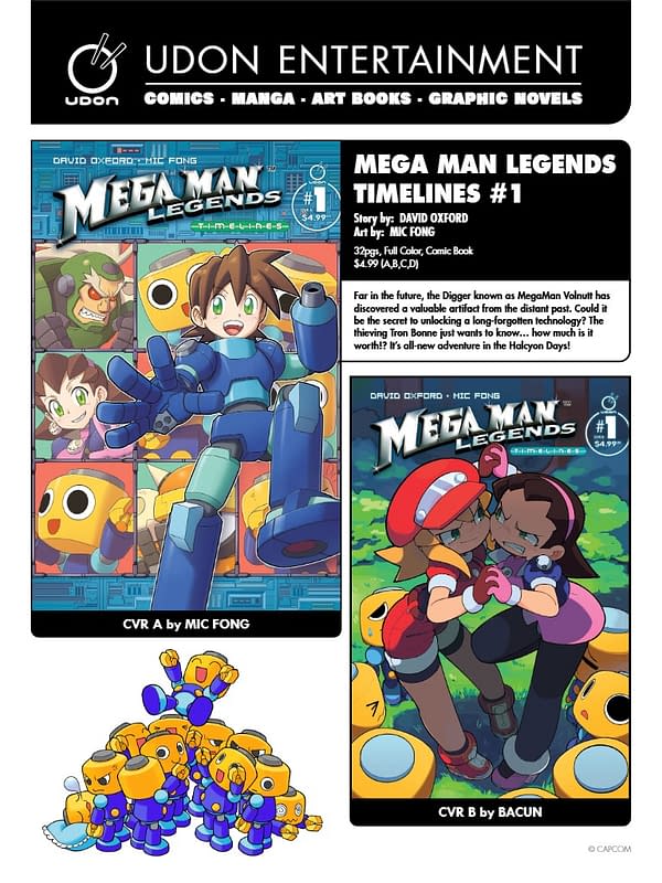 Udon Studios October 2025 Solicits And Solicitations