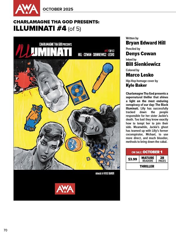AWA October 2025 Solicits And Solicitations