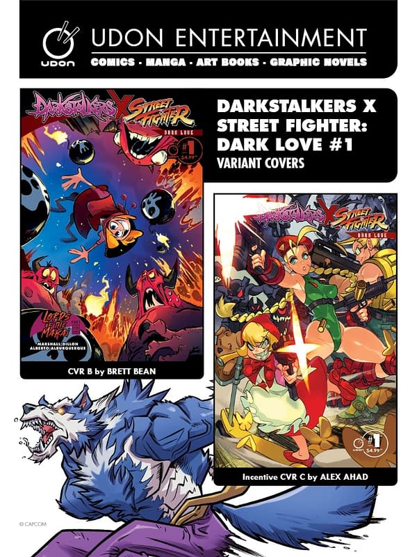 Udon Studios October 2025 Solicits And Solicitations