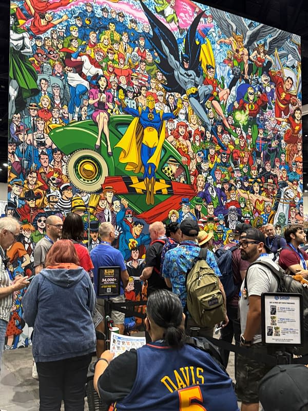 DC Booth San Diego Comic-Con
