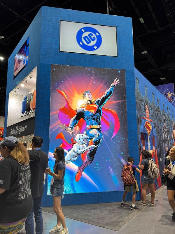 DC Booth San Diego Comic-Con