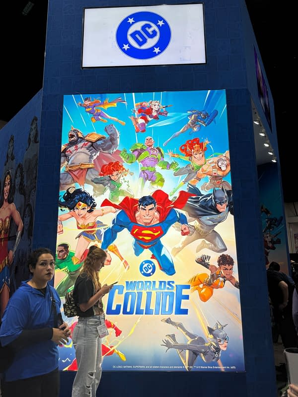 DC Booth San Diego Comic-Con