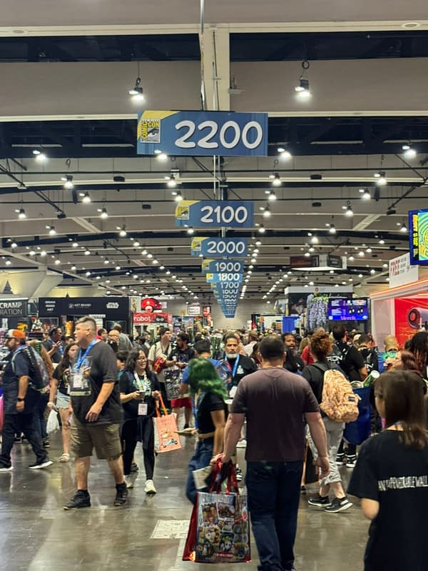 A Run Through San Diego Comic-Con, Outside, Inside, Into The Night