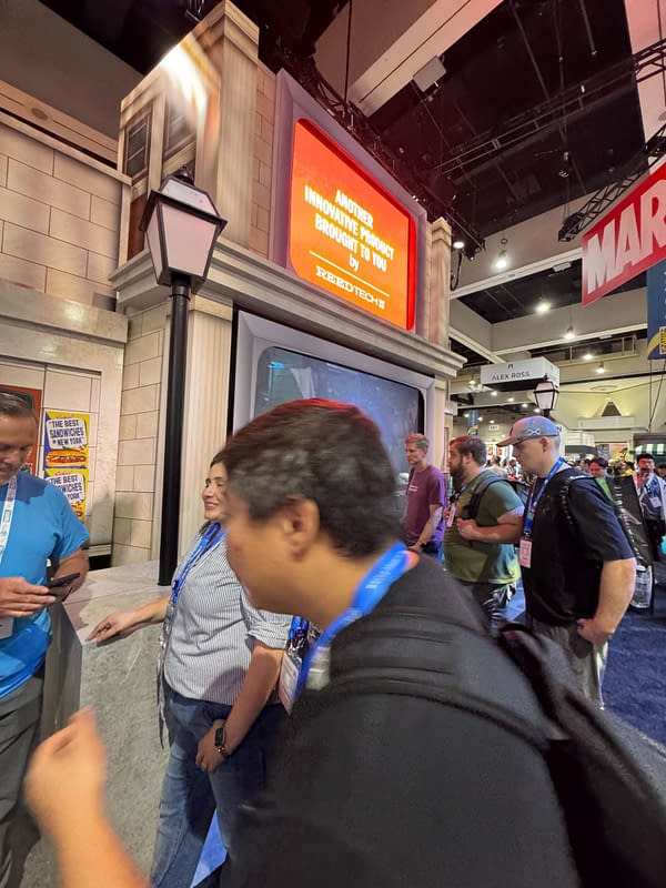 The Marvel Booth At San Diego Comic-Con