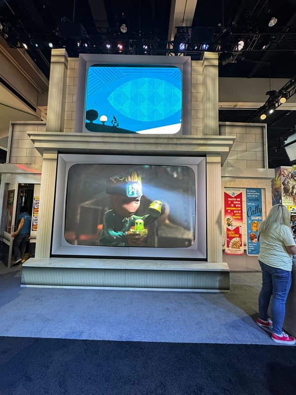 The Marvel Booth At San Diego Comic-Con