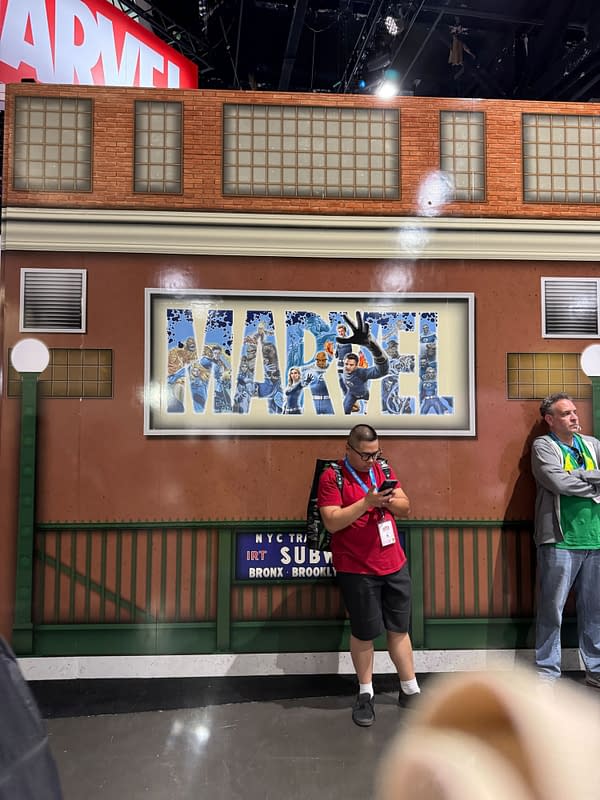 The Marvel Booth At San Diego Comic-Con