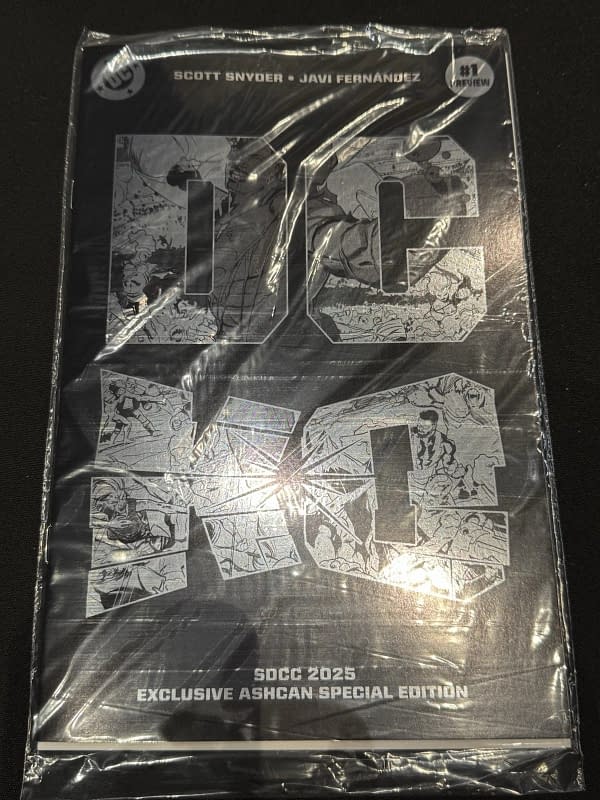 The DC K.O. SDCC Ashcan Selling For $100 On eBay, Here's A Look Inside