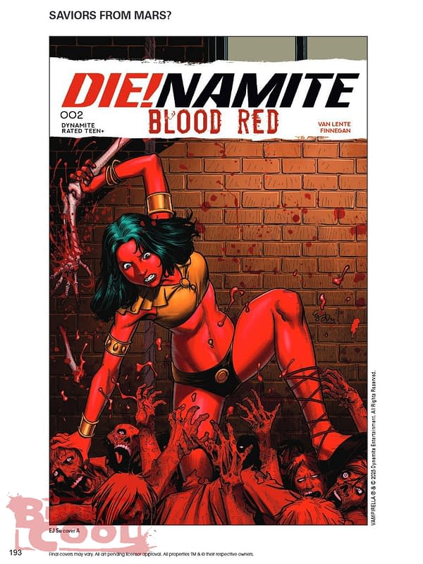 Dynamite November 2025 Full Solicits, With The Lion King #1
