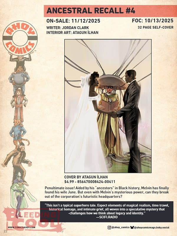 Ahoy Comics Full November 2025 Solicits