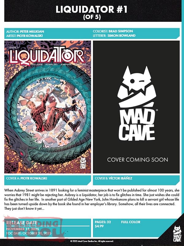 Mad Cave November 2025 Solicits