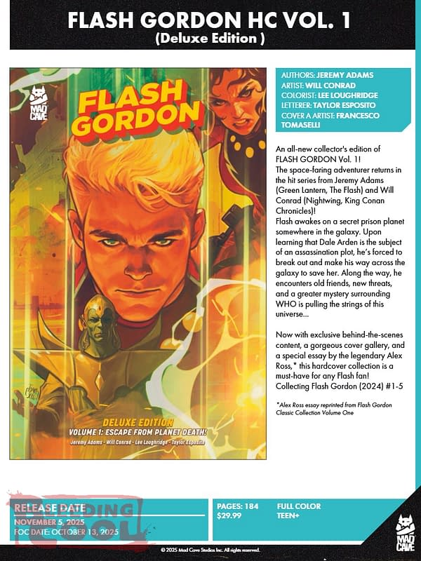 Mad Cave November 2025 Solicits
