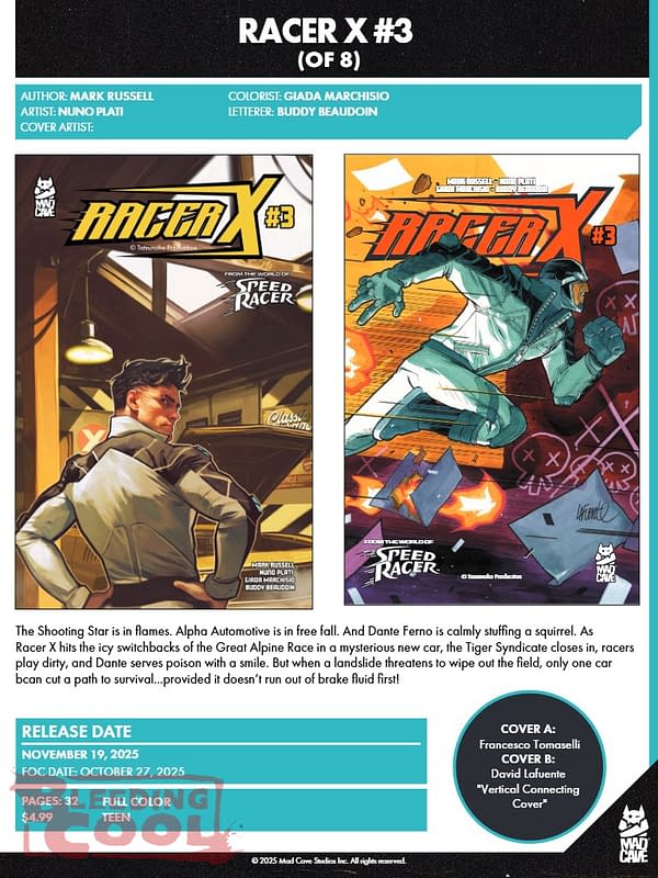 Mad Cave November 2025 Solicits