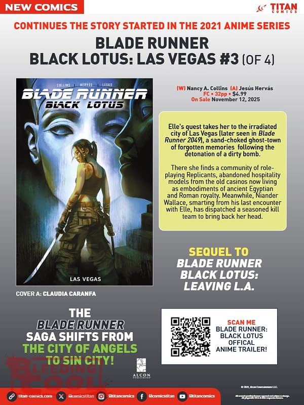 Titan Comics Full November 2025 Solicits