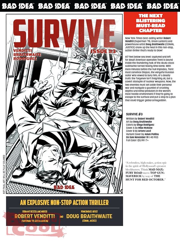 Bad Idea Comics November 2025 Full Solicits