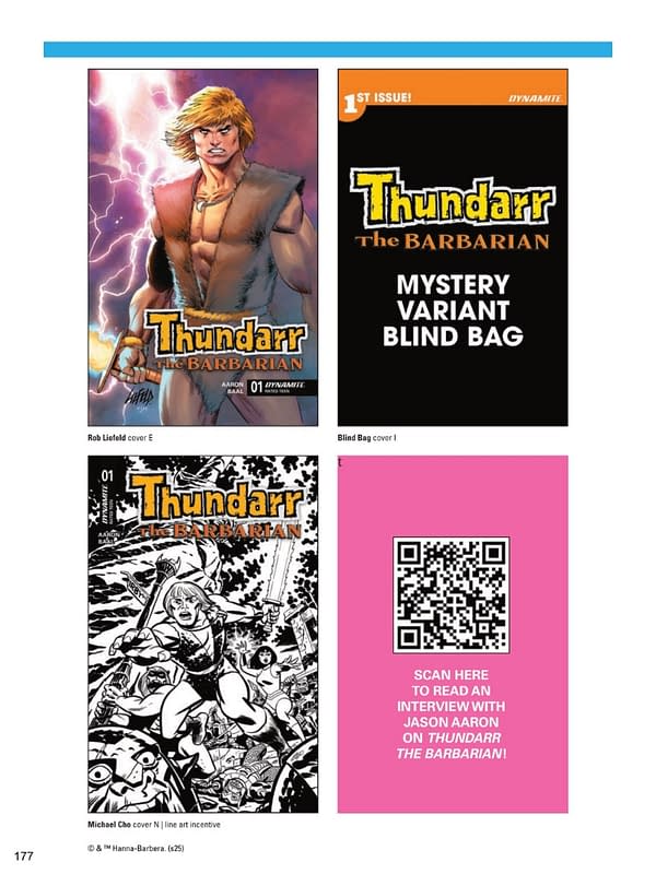 Dynamite Entertainment January 2026 Solicits And Solicitations