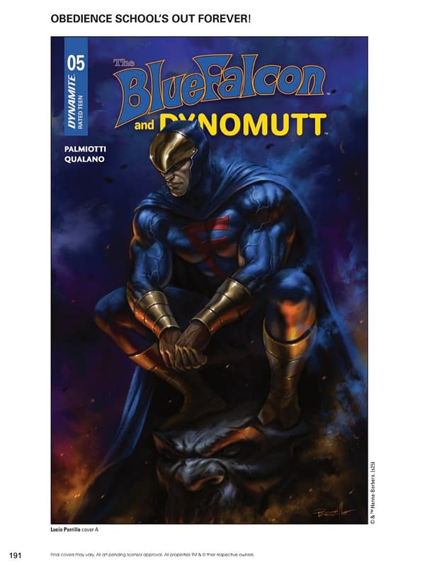 Dynamite Entertainment January 2026 Solicits And Solicitations