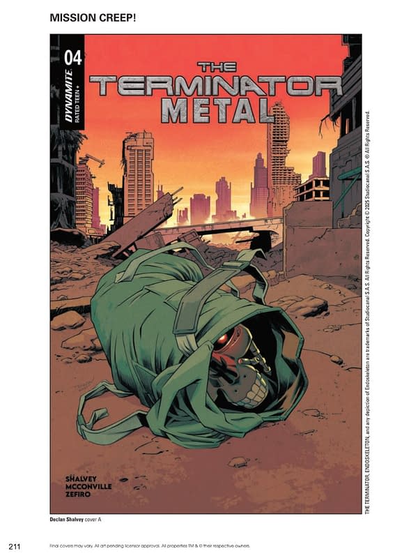 Dynamite Entertainment January 2026 Solicits And Solicitations