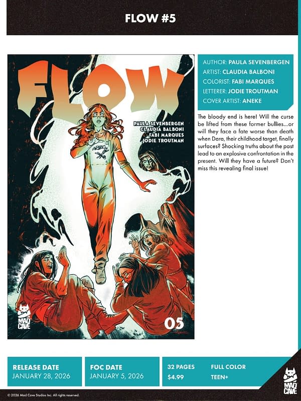 Mad Cave Studios January 2026 Solicits And Solicitations
