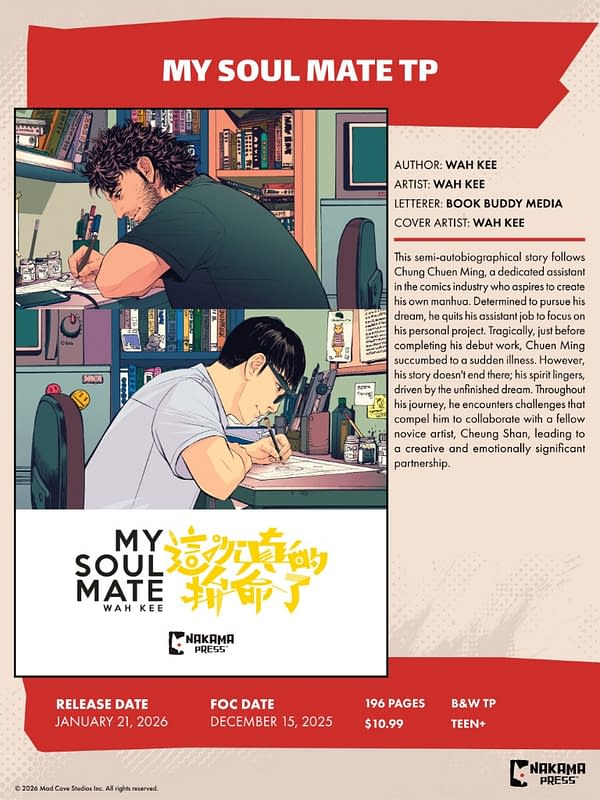 Mad Cave Studios January 2026 Solicits And Solicitations